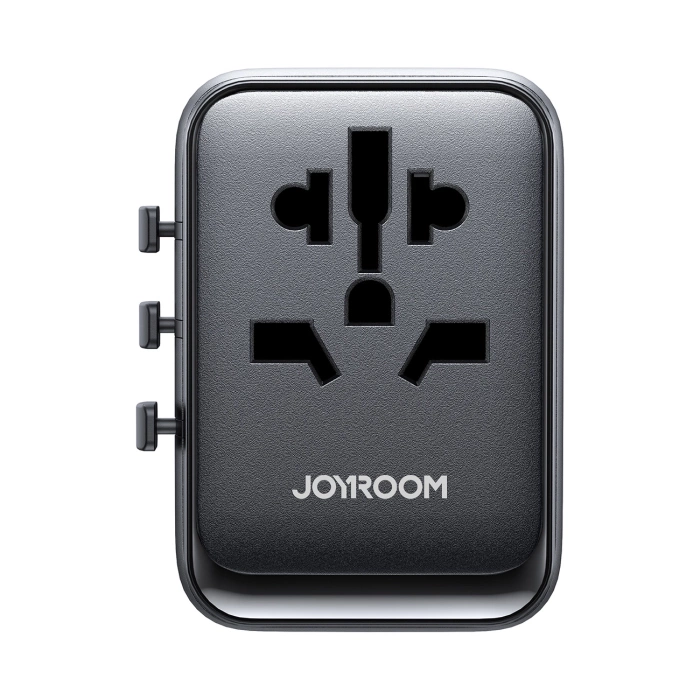 Adapter podróżny Joyroom JR-TCW01 uniwersalny 17W EU / US / UK / JP / AU / CN - czarny