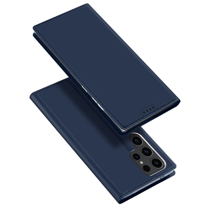 Etui Dux Ducis Skin Pro do Samsung Galaxy S24 Ultra z klapką - niebieskie
