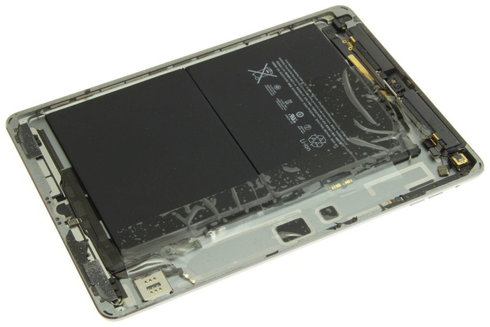 Obudowa Korpus Klapka Baterii APPLE iPad Air A1475 Space Grey Z Wadą