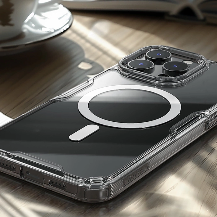 Etui Nillkin Nature TPU Pro Magnetic iPhone 16 (biały)