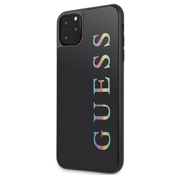 Etui GUESS Apple iPhone 11 Pro Max Glitter Logo Czarny Case