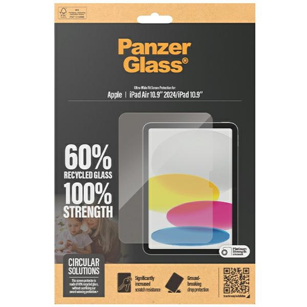 PanzerGlass Ultra-Wide Fit Apple iPad Air 2024 10.9" Screen Protection 2833