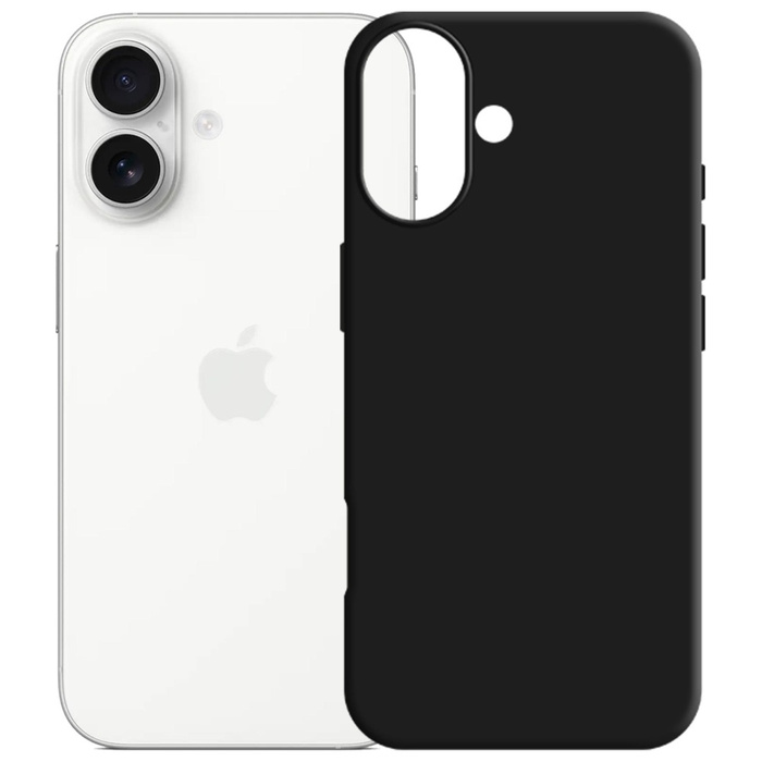 Etui 3MK iPhone 17 Silicone Case czarny