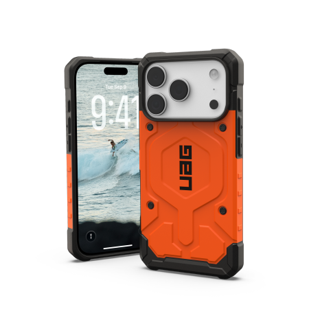 UAG Pathfinder MagSafe - etui do iPhone 17 Pro kompatybilne z MagSafe (orange)
