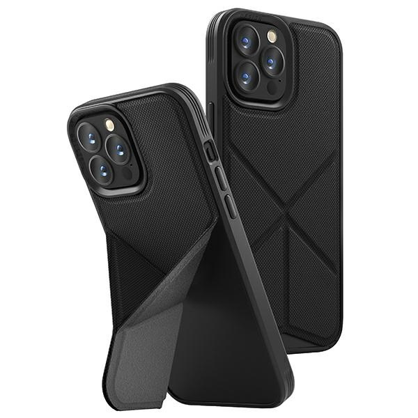 Etui UNIQ etui Transforma iPhone 13 Pro Max 6,7" czarny/ebony black MagSafe