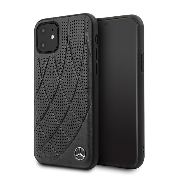 Etui MERCEDES Apple iPhone 12 Mini 5,4 Bow Line MEHCP12SDIQBK Czarny Hardcase