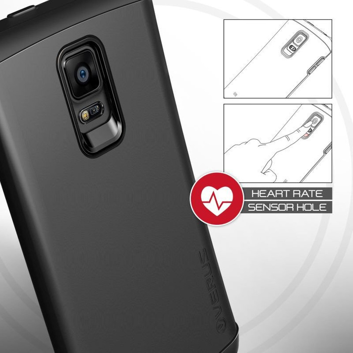 Etui Samsung Galaxy Note Edge VERUS Hard Drop Black Jak Spigen SGP Pokrowiec