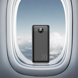 Powerbank Veger L20S (VP2039PD / W2039PD) PD QC3.0 2A 20000 mAh czarny