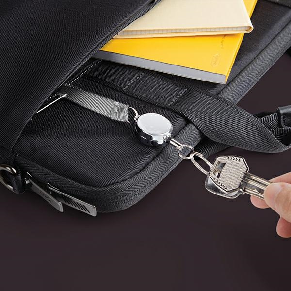 UNIQ torba Stockholm laptop Sleeve 16" czarny/midnight black