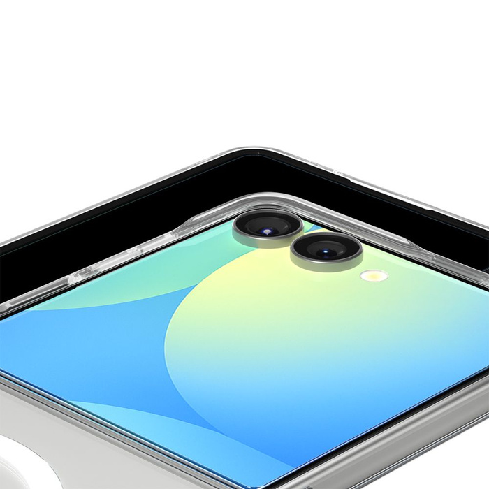 ETUI SPIGEN SAMSUNG GALAXY Z FLIP 7 AIRSKIN MAG MAGSAFE CRYSTAL PRZEZROCZYSTE BIAŁE