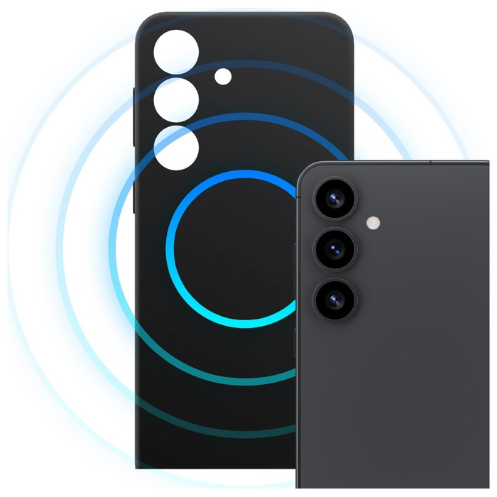 Etui 3MK Hardy MagSilicone do Samsung    Galaxy S24 czarny