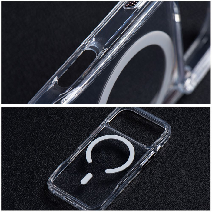 ROAR futerał SLIM DEFENDER kompatybilny z MagSafe do SAMSUNG S26 Plus transparentny