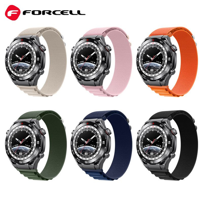 FORCELL F-DESIGN FS05 pasek do SAMSUNG Watch 22 mm granatowy