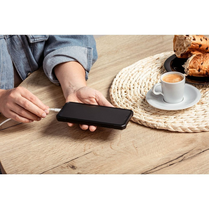 Kabel USB C do USB C Forcell F-Energy QC4.0 PD 3A 60W 0,5 m C338 biały