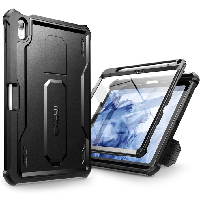 ETUI TECH-PROTECT KEVLAR PRO IPAD 10.9 2022 / 11" 11 2025 BLACK