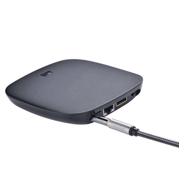 Ugreen adapter audio jack 2.5mm męski z jack 3.5mm żeński czarny (20501)