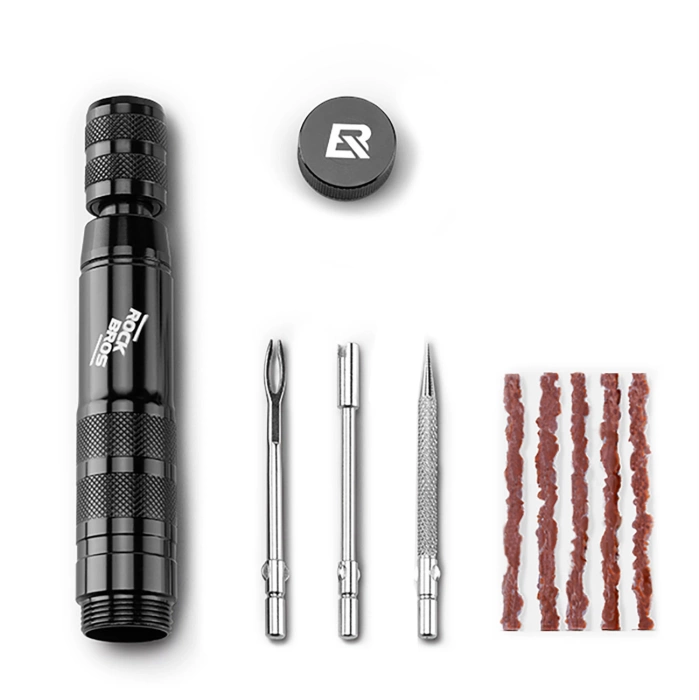 Zestaw naprawczy Rockbros do opon bezdętkowych tubeless - czarny