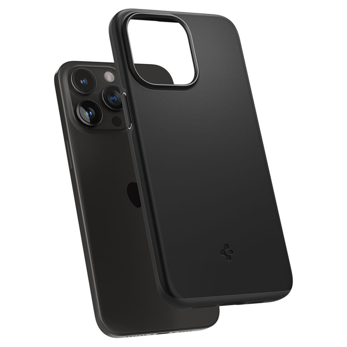Etui iPhone 15 Pro Max Spigen Thin Fit Black Case