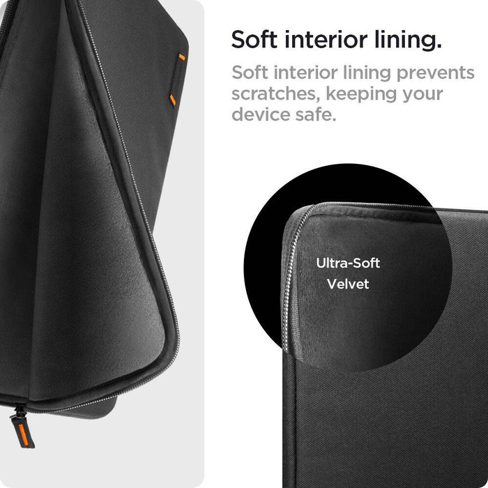 ETUI SPIGEN BASIC POUCH LAPTOP 15-16 BLACK