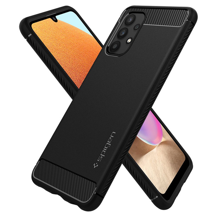 Etui SPIGEN Galaxy A52 LTE / 5G Rugged Armor Matte Black Case