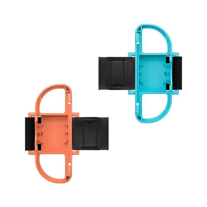 Pakiet akcesoriów rodzinnych 23 w 1 do konsoli Nintendo Switch 2 - zestaw pomarańczowy i niebieski