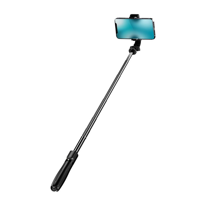 Selfie stick Blue Star L21 tripod z pilotem bezprzewodowym czarny