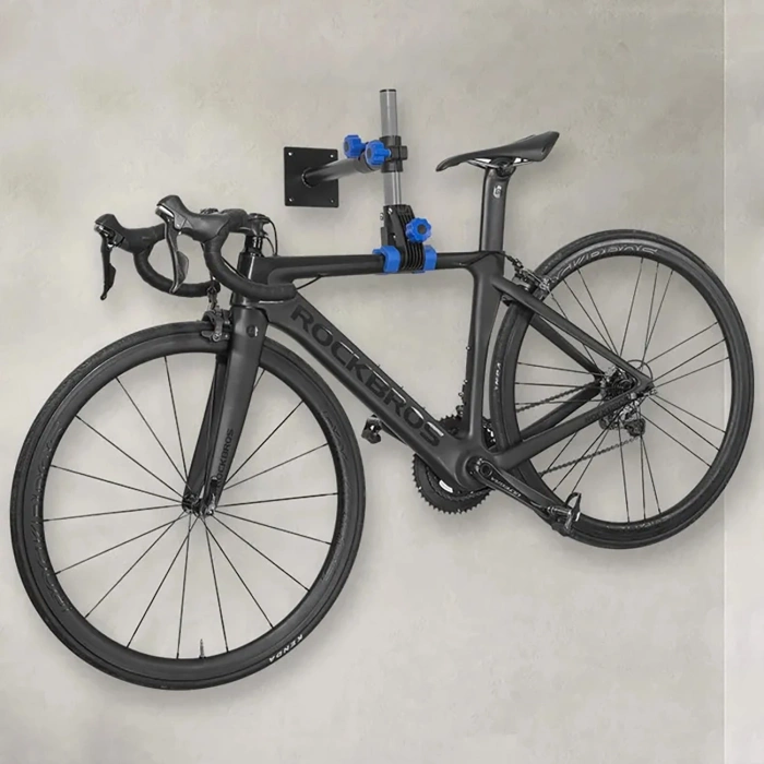 Stojak serwisowy Rockbros MP-01 do rowerów z pokrętłami nablatowy - czarny