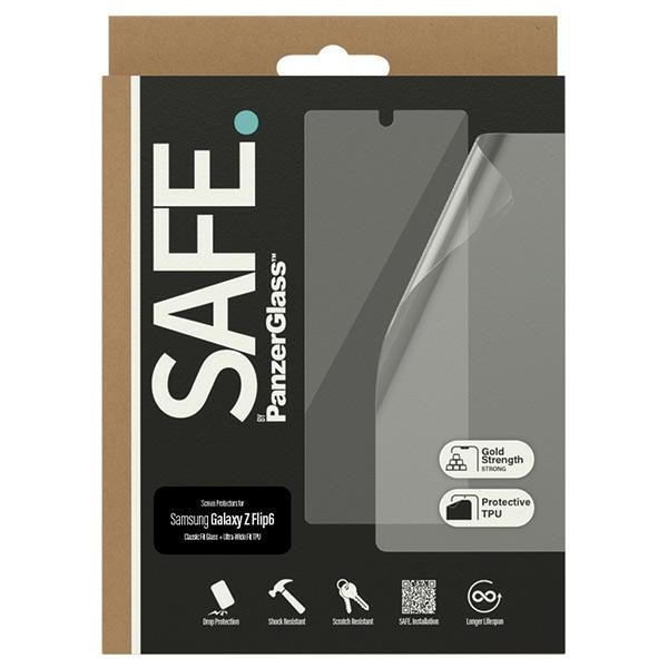 SAFE by PanzerGlass Sam Z Flip6 F741 Bundle 2in1 Screen Protector Ultra Wide-Fit + TPU Classic Fit SAFE95868