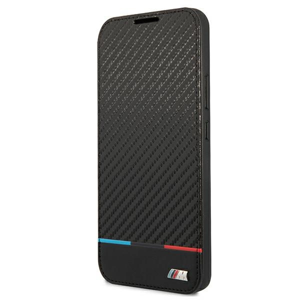 Etui BMW Samsung Galaxy S22 Plus Bookcase M Collection Triangles Czarny Case