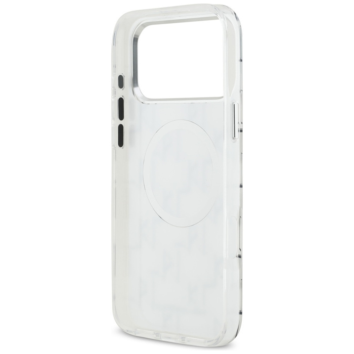 Etui Karl Lagerfeld IML KL Monogram      MagSafe do iPhone 17 Pro Max biały