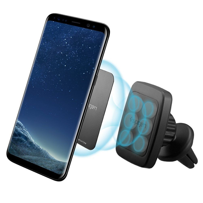 Uchwyt Magnetyczny Do Kratki SPIGEN H12 Air Vent Magnetic Car Mount Holder