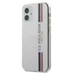Etui US POLO Apple iPhone 12 Mini Tricolor Collection USHCP12SPCUSSWH Biały Case