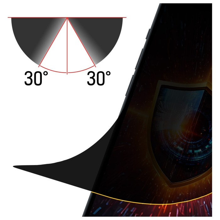 Folia prywatyzująca 3MK Silky Matt       Privacy do Apple iPhone 14 Pro Max