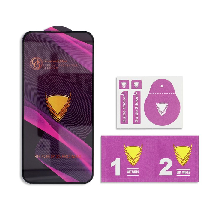 Szkło Hartowane OG 6D Premium Glass - do Xiaomi Redmi Note 14 4G / Redmi Note 14 5G czarny