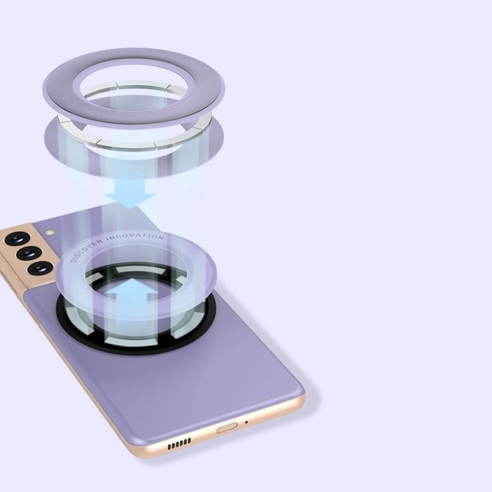 Nillkin SnapLink 2x samoprzylepna magnetyczna naklejka na telefon uchwyt magnetyczny miętowy (kompatybilna z MagSafe)