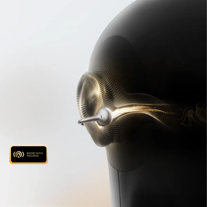 Słuchawki bezprzewodowe Joyroom Openfree JR-OE3 TWS douszne - srebrne