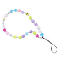 Smycz do telefonu zawieszka koraliki sznurkowe wzór 5