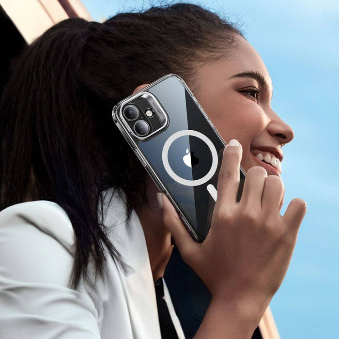 Etui ESR CLASSIC HYBRID KICKSTAND HALOLOCK MAGSAFE & TEMPERED GLASS IPHONE 16 PLUS CLEAR