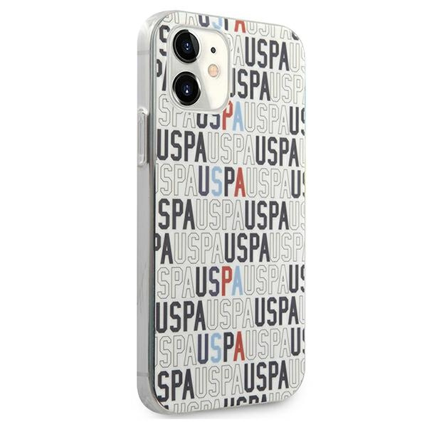 Etui US POLO Apple iPhone 12 Mini Logo Mania Collection USHCP12SPCUSPA6 Biały Case