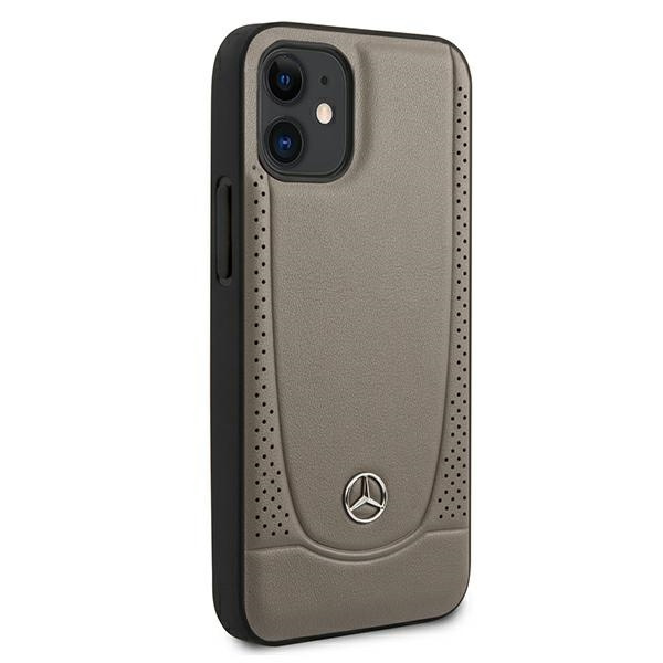 Etui Mercedes Apple iPhone 12 Mini Urban Line Brązowy Case