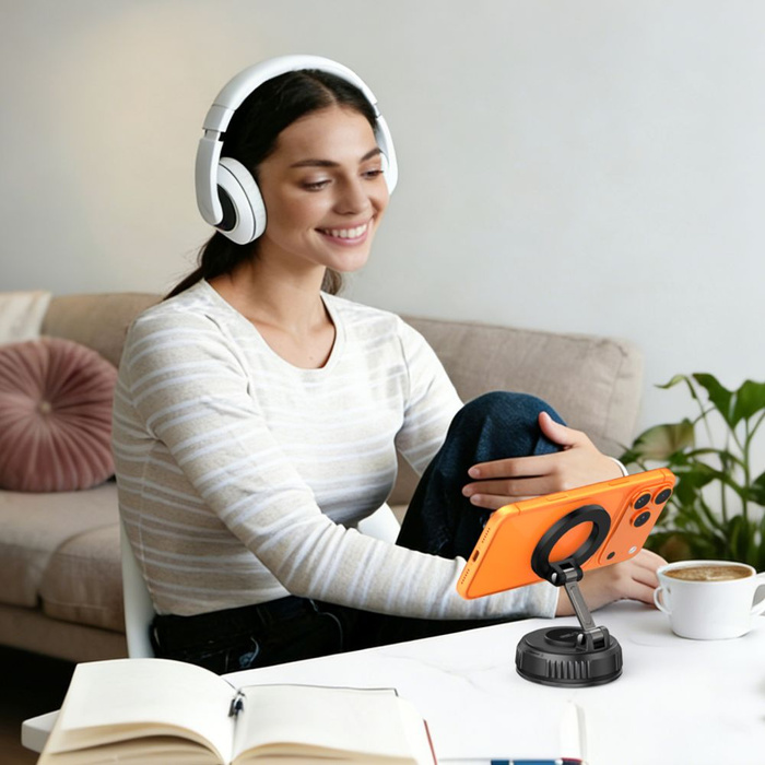 TECH-PROTECT N61 MAGNETIC MAGSAFE WINDSHIELD & DASHBOARD CAR MOUNT BLACK