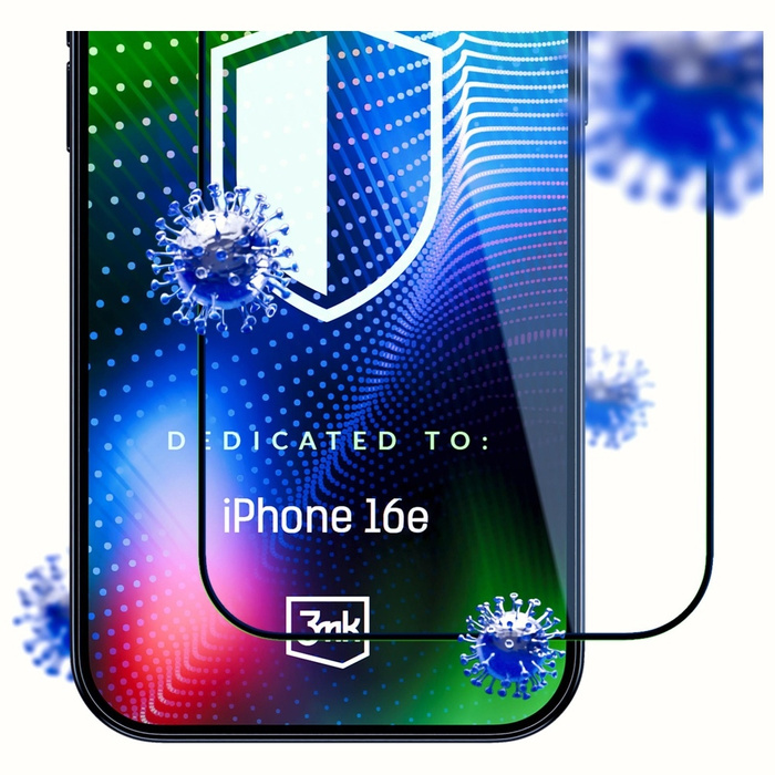 Szkło hartowane 3MK HARDY Ultra Glass do Apple iPhone 16e