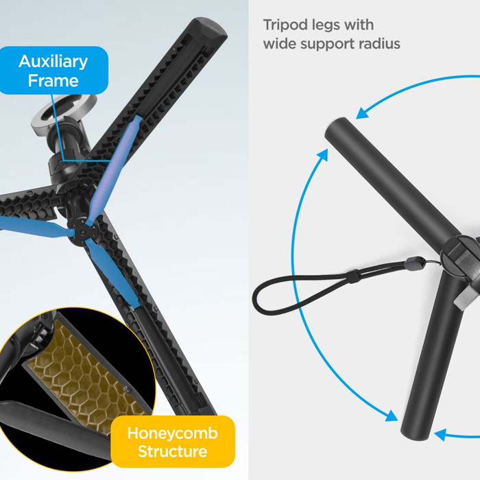 SELFIE STICK SPIGEN S580W MAGSAFE BLUETOOTH STATYW CZARNY