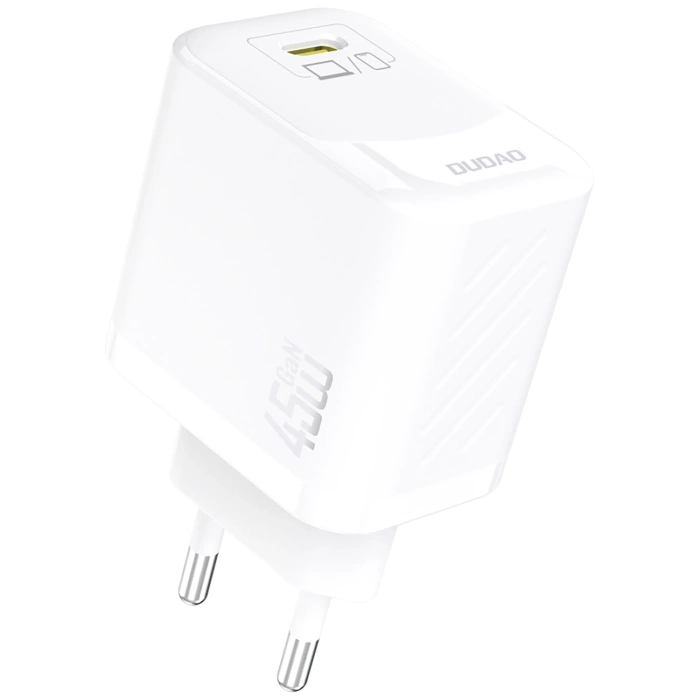 Ładowarka sieciowa Dudao A28 45W GaN USB-C - biała