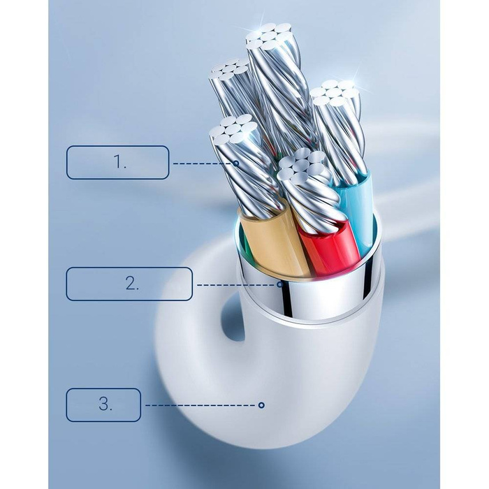 Joyroom kabel do szybkiego ładowania USB - Lightning Power Delivery 2,4 A 20 W 1,2 m czarny (S-1224M3)