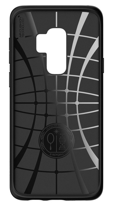 Etui Spigen Galaxy S9+ Plus Liquid Air Matte Black Case Samsung