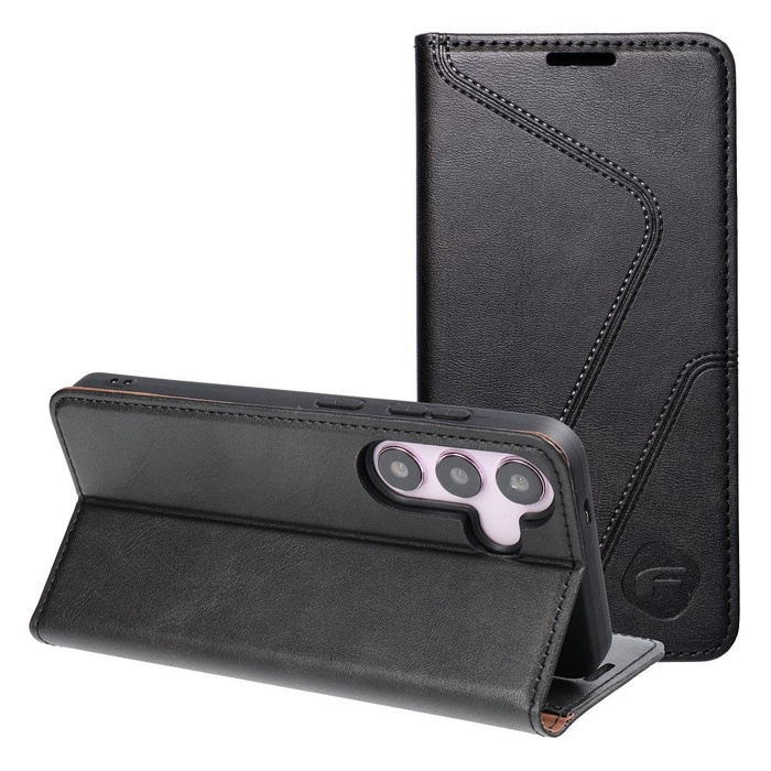Pokrowiec na Xiaomi Redmi Note 14 Forcell F-Protect RFID Blocker Book czarny