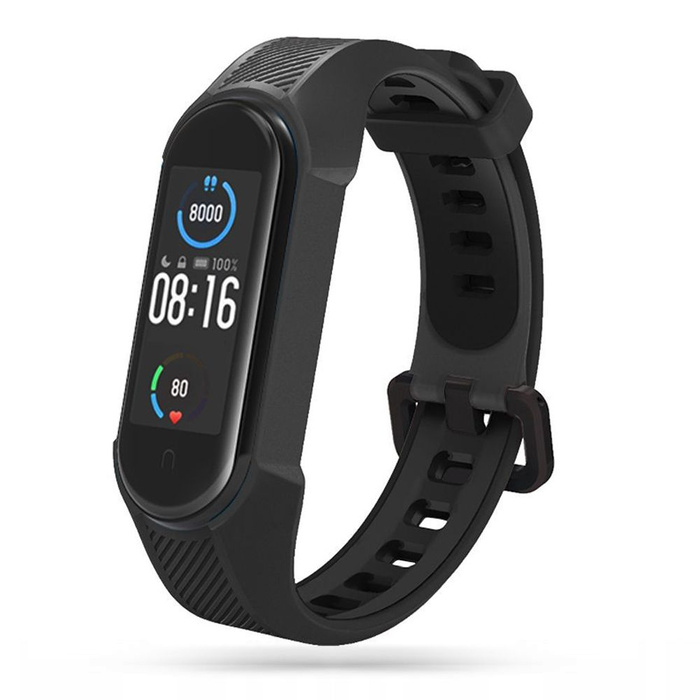 Pasek TECH-PROTECT ARMOUR XIAOMI MI SMART BAND 5 / 6 / 6 NFC / 7 BLACK