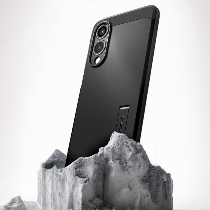 ETUI SPIGEN SAMSUNG GALAXY S25 EDGE TOUGH ARMOR MAGSAFE CZARNE