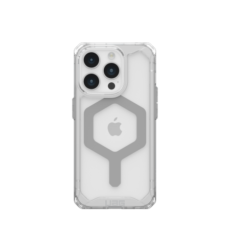 Etui UAG Plyo Magsafe - obudowa ochronna do iPhone 15 Pro kompatybilna z MagSafe (ice-silver) Case